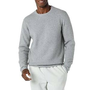 Pull d'hiver pour homme Ronpex International personnalisé OEM ODM, col en V, manches longues, mélange coton/laine, séchage rapide, respirant, haute qualité - Product Image 6