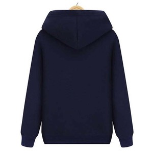 Plaine surdimensionné broderie imprimé Logo conception à manches longues 100% coton vêtements d'hiver respirant pull hommes sweats à capuche 2025 - Product Image 4