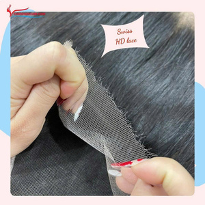 วิกผมปิดแบบมัดผมสไตล์เวียดนามแบบดิบพร้อมสายรัดผมแบบผูกปมขนาดเล็ก - Product Image 6