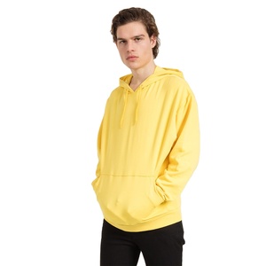 Vente en gros de sweat à capuche uni pour hommes pull en molleton de coton sweat à capuche doux et chaud pour l'hiver logo personnalisé OEM ODM fourniture en usine - Product Image 6