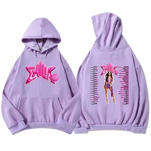 Sudadera con Capucha Emilia Mernes MP3, Sudadera de Invierno de Manga Larga con Capucha para Hombre, Ropa de Forro Polar con Bolsillo, Sudadera con Estampado Gráfico de Cantante - Product Image 3