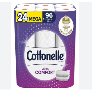 ผ้าฝ้ายนุ่มสบายเป็นพิเศษทิชชู่นุ่ม24เมกะม้วน - Product Image 1