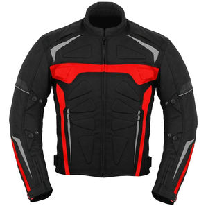 Veste de motard de course en Cordura pour hommes imperméable tout temps textile manteau d'équitation de moto équipement de protection durable élégant en gros - Product Image 1