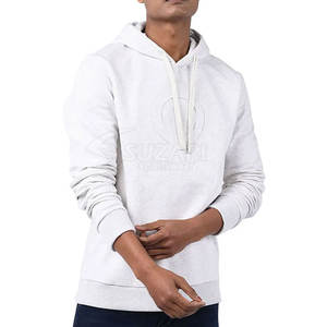 Fabrication de sweats à capuche pour hommes en matière respirante de haute qualité 100%, vêtements décontractés, taille adulte, sweats à capuche basiques en relief - Product Image 1