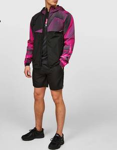 Conjunto Deportivo Cortavientos de Secado Rápido, Hecho a Medida, Elegante y Cómodo, Chaqueta Cortavientos y Pantalones Cortos para Hombre - Product Image 1