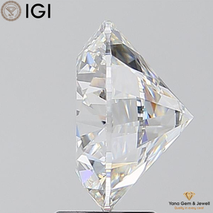 Precioso 4,50 quilates CVD Lab Grown Round Diamond Cut E Color VVS2 Claridad para Halo Ring IGI Certificate - Product Image 3