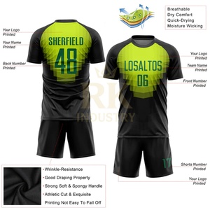 Nueva Llegada al por Mayor, Conjuntos de Camisetas de Fútbol Deportivas 100% Poliéster, Uniformes de Sublimación de Alta Calidad para Adultos, Servicio OEM - Product Image 4