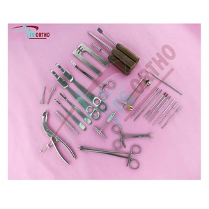 Instrumentos de fragmentos pequeños Instrumentos quirúrgicos ortopédicos Juego de 30 piezas - Product Image 1