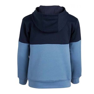เสื้อฮู้ดดี้ผู้ชายปักโลโก้สีตัดกัน แขนยาว ผ้าฝ้ายฟลีซ สไตล์สตรีทแวร์สำหรับฤดูหนาว - Product Image 2