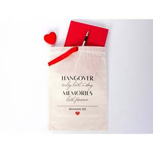 Hangover Temporary <b>Memories</b> Last Forever Bachelorette Party <b>Gift</b> Bags - Product Image 2
