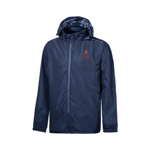 Custom logo Motorbike Custom Made <b>Men</b> Waterproof Gaa Rain Windbreaker Reflective Hurling Gaa Rain <b>Jacket</b> - Product Image 3