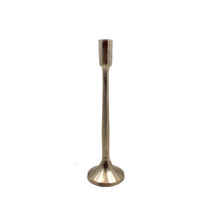 Portavelas cónico de Metal de estilo Vintage Para Boda y Decoración de mesa del hogar cono de vela con acabado dorado disponible a precios bajos - Product Image 4