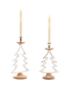 Bougeoir en laiton design renne en finition or antique pour ambiance de Noël décorative. - Product Image 6