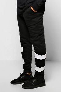 Pantalons de jogging décontractés pour hommes TIMELY WEARS, fabrication pakistanaise, en toile de polyester légère, taille mi-élastique, séchage rapide - Product Image 2