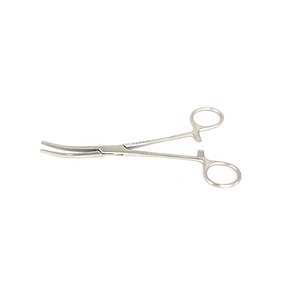 Pinzas Arteriales Curvas de 20 cm, Juego de Instrumentos Quirúrgicos Manuales de Acero Inoxidable, Reutilizables - Product Image 6