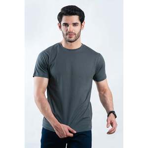 เสื้อยืดคอกลม VINEY รุ่นเบสิค ผ้าฝ้ายเจอร์ซีย์ 100% น้ำหนัก 180 กรัม ระบายอากาศได้ดี ไม่ยับง่าย สไตล์ฮิปฮอป ทรงพอดีตัว มีโลโก้ ความยาวสั้น - Product Image 3