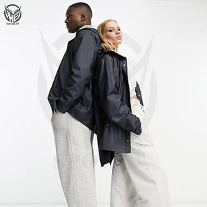 Chubasquero impermeable de trabajo al aire libre a precio de fábrica, chubasquero de poliéster PVC resistente para unisex - Product Image 3