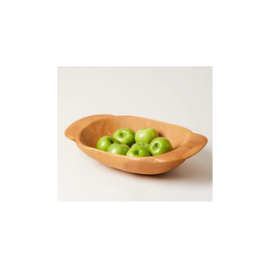 Fruta de madera Snack Candy Bandeja para servir Masa Servidor tazón Venta al por mayor Utensilios de cocina Acacia Madera frutas tazón de masa - Product Image 3