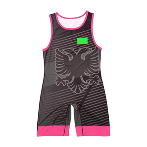 Singlet de Lucha Libre Sublimado de Calidad Superior, Diseño Profesional, Hecho a Medida para Entrenamiento y Competencia en Equipo - Product Image 1