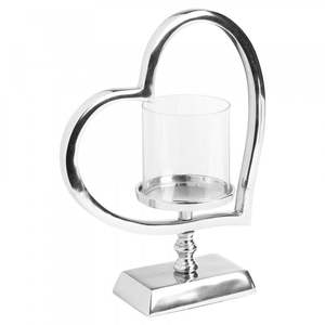 Collection de qualité : Porte-bougie rond en aluminium, centres de table décoratifs, décorations d'événements en métal de haute qualité - Product Image 3