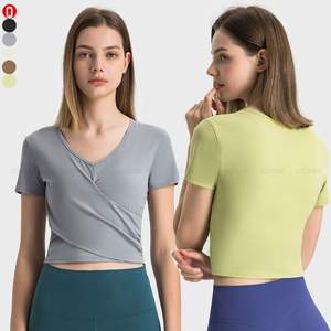 Sudaderas de cuello redondo Vintage para mujer, con forro de Sherpa jersey de lana, camisetas de manga larga gruesas con Logo, Camisetas básicas cálidas con estampado de invierno - Product Image 6