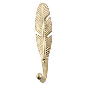 Ak Brass Simple Antique Brass Four Pin Metal Baño Ropa Colgando y gancho de pared - Product Image 3