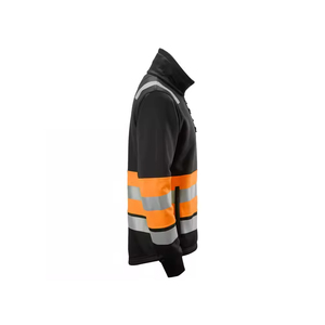 Veste de sécurité ANSI Classe 2 en polyester imperméable avec LED clignotante réfléchissante haute visibilité, vêtements de travail personnalisés avec logo pour hommes, lot de 5 - Product Image 6
