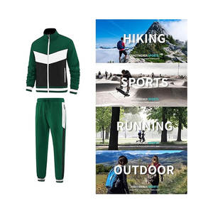 ชุดวอร์มผ้าฝ้ายสำหรับผู้ชายชุดออกกำลังกายและจ๊อกกิ้งสองชิ้นใส่สบายระบายอากาศได้ดีมีสไตล์ - Product Image 6