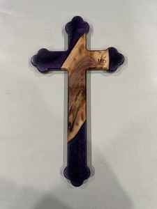Cruz de pared Crucifijo Cruz Personalizada Tamaño grande JESUCRISTO Madre de Perla Incrustaciones Cruz de pared Crucifijo T para la decoración de la pared del hogar - Product Image 5
