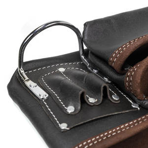 Cinturón de herramientas de cuero para trabajo, equipo de herramientas de cuero ligero, servicio OEM, venta al por mayor - Product Image 6