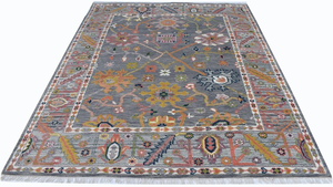 ชุดพรมขนสัตว์ทรงสี่เหลี่ยมผืนผ้าสำหรับตกแต่งพื้นกลางแจ้งลายดอกไม้ - Product Image 6