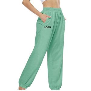 Pantalones de chándal de pierna ancha Pantalones de moda Hip Hop Pantalones de chándal acampanados Hombres Pantalones de algodón de rizo francés Pantalones de chándal holgados de pierna recta - Product Image 5