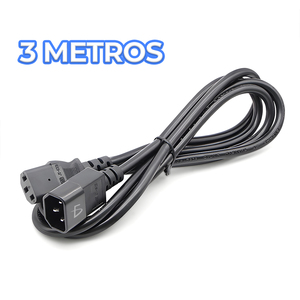 Câble d'extension triphasé avec extrémité femelle IEC, type mâle vers femelle CPU - Product Image 4