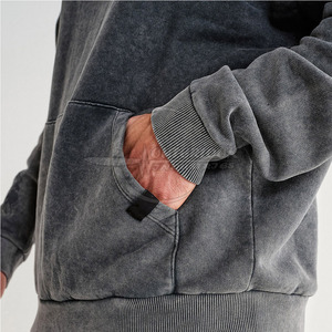 Trajes de chándal de invierno para hombre con Jersey Nuevo diseño de moda Patrón sólido Tallas grandes Logotipo personalizado Chándal más cálido - Product Image 2