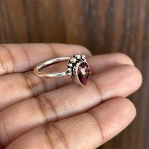 Vente en gros de bagues en argent sterling 925, en vrac, avec des roses et des dahlias, tendance, élégantes, ornées de pierres précieuses en cristal, bijoux de mariage, adaptées aux fêtes - Product Image 3