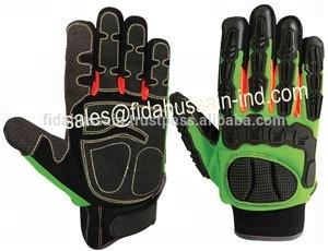 Gants de mécanicien antidérapants anti-chocs de haute qualité Gants en cuir du Pakistan pour un usage quotidien - Product Image 5