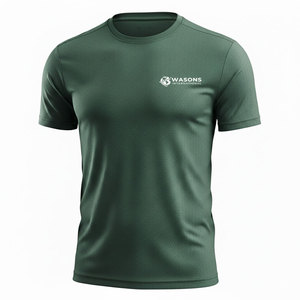 Men <b>Polyester</b> <b>T</b> <b>Shirt</b> Quick Breathable Sports Running Gym Workout Training Tee Custom Logo <b>Polyester</b> <b>T</b> <b>Shirt</b> - Product Image 1