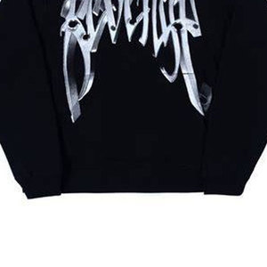 Hombres Custom Rhinestone Sublimación Sudaderas DTG DTF Impreso Sudadera Streetwear Oversized Pullover Factory Supply - Product Image 5