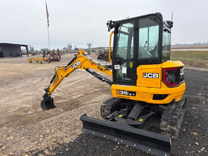 NOUVEAU Mini-Excavatrice Compacte JCB 35Z-1 d'Occasion de Haute Qualité, Performances Robustes, Moteur CAMC, Système Hydraulique HYDAC, Godet sur Roues À VENDRE - Product Image 2