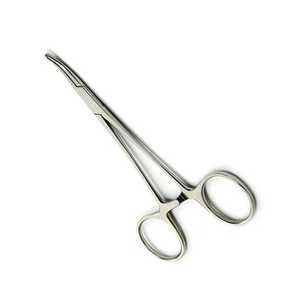 Vente chaude Tc Forceps Hémostatique Forceps Porte-aiguille Incurvé En Acier Chirurgical Moustique Pince Instruments Chirurgicaux - Product Image 4