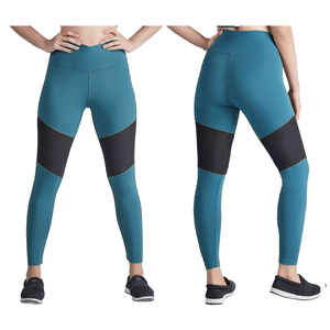 Leggings de gymnastique de yoga d'entraînement pour femmes violet solide pantalons décontractés en spandex durables écologiques imprimés taille moyenne-usine directe - Product Image 2