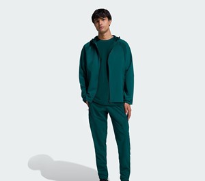 Ensemble survêtement homme tendance : veste coupe-vent en polyester et short, design personnalisé, fermeture éclair intégrale, en nylon - Product Image 2