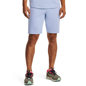 Short en molleton de coton biologique 100% de qualité supérieure pour hommes, jogging à motif solide, pantalon de survêtement avec poches, taille élastique, rue haute - Product Image 6