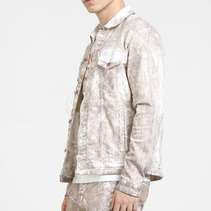 Vestes d'hiver pour hommes style urbain, coupe ajustée, dernier design, col montant, 100% coton, séchage rapide, respirantes, logo personnalisé - Product Image 2