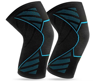 Manchons de compression pour le genou, de haute qualité, élastiques et confortables, réglables, pour les sports de plein air - Product Image 6