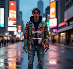 Proveedor de chaquetas de cuero a medida para los mejores diseñadores de moda, suministro de chaquetas de cuero a la moda para diseñadores - Product Image 3