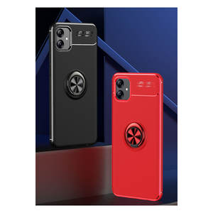 Coque en silicone JoieCreatif Ravel Ins Style pour Samsung Galaxy A04E, fine et souple en TPU, protection arrière bleue - Product Image 3