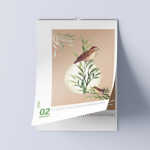 Straight-Sided Wall <b>Calendar</b> - Product Image 3
