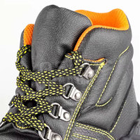 Zapatos DE SEGURIDAD Venta caliente de moda de buena calidad Chelsea Botas de trabajo de cuero Zapatos de seguridad de minería industrial