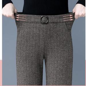 Pantalons pour femmes pantalons pour femmes coton/Polyester poches latérales nouveauté Streetwear mode plaine femmes pantalon - Product Image 4